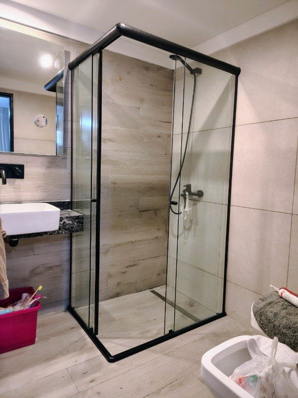 Producto - Box De Ducha Sin Receptáculo 700X700 X 2000 Vidrios templados de 8mm - 0