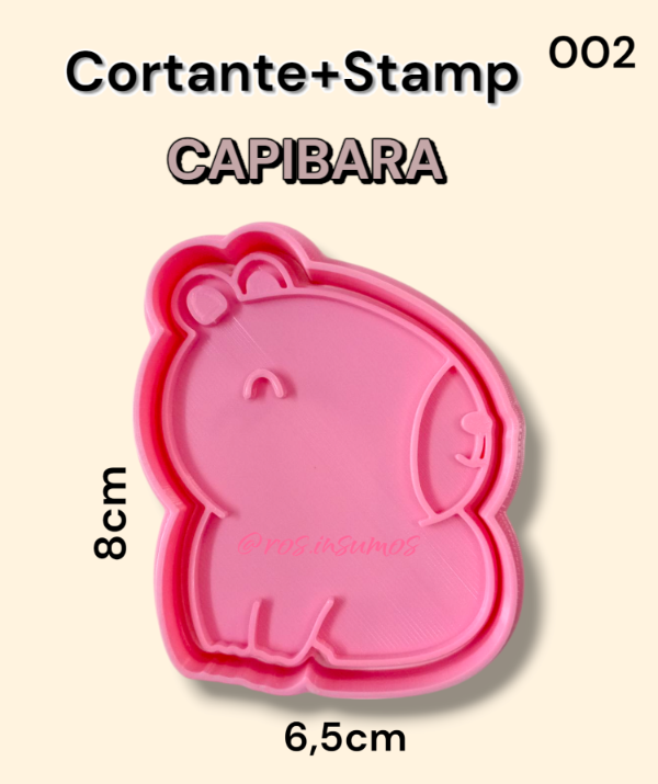 Producto - CORTANTE+SELLO CAPIBARA 002