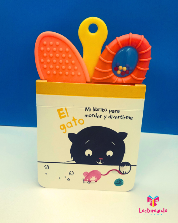 Producto - El gato - Mi librito para morder y divertirme