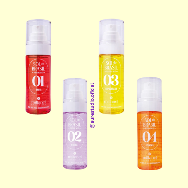 Producto - Perfume Mist Sol do Brasil -Brava, Geribá, Copacabana, Ipanema-