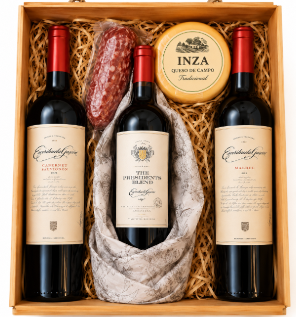 Producto - Caja Regalo Escorihuela Gascón 3 Vinos Y Conservas Gourmet - 0