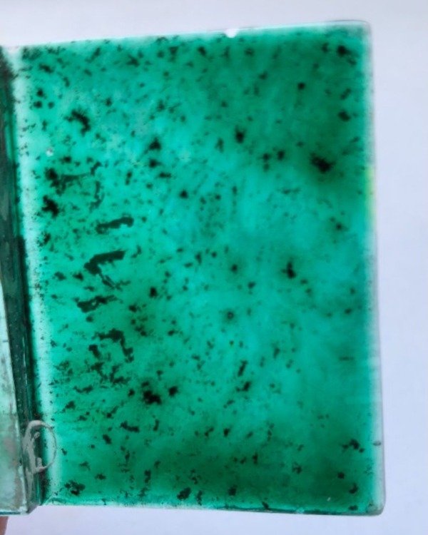 Producto - Vidrio esmaltado Color verde Pino