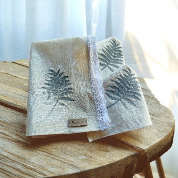 Producto - INDIVIDUAL + 2 SERVILLETAS- ESMERALDA