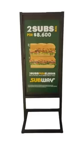 Producto - Cartel De Pie Pesado