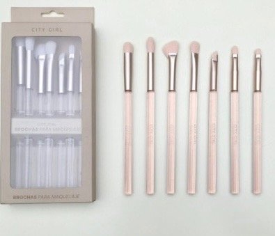 Producto - Set de 7 brochas City girl