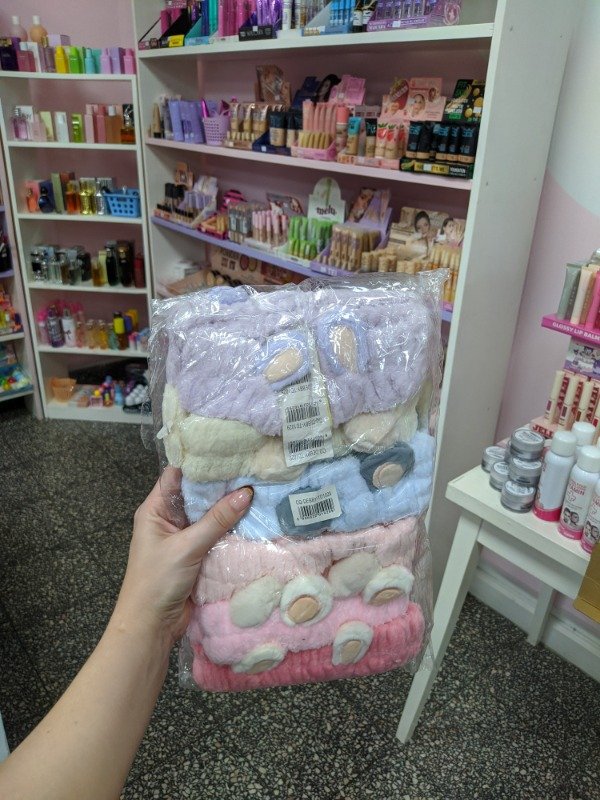 Producto - Vincha skincare orejas
