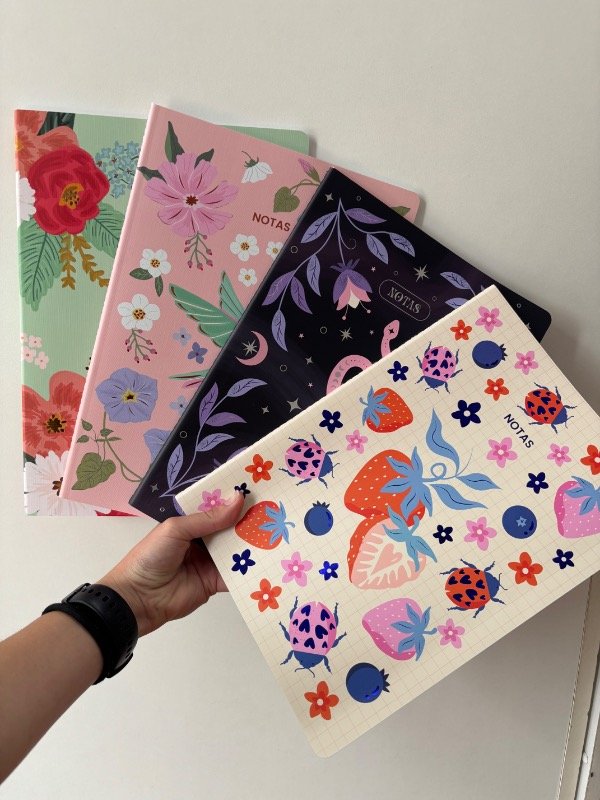 Producto - Cuaderno A4 tapa blanda sin anillar