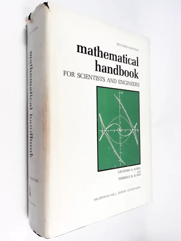 Producto - Korn Mathematical Handbook For Scientists Engineers Mcgraw