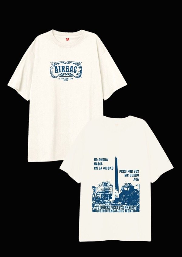 Rock y salud remeron oversize