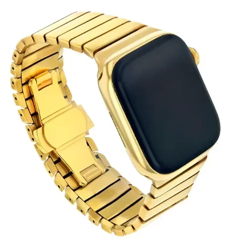 Producto - Smartwatch Watch Ultra 49mm Dorado Mesh Negro