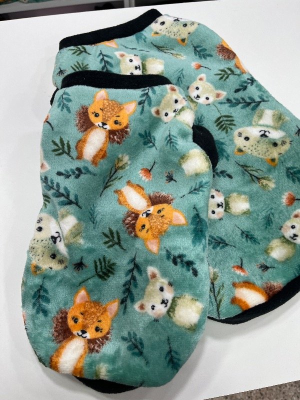 Producto - Abrigo animalitos verde