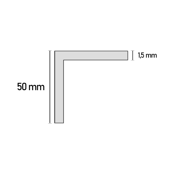 Producto - Ángulo 50 x 1,5mm - 0