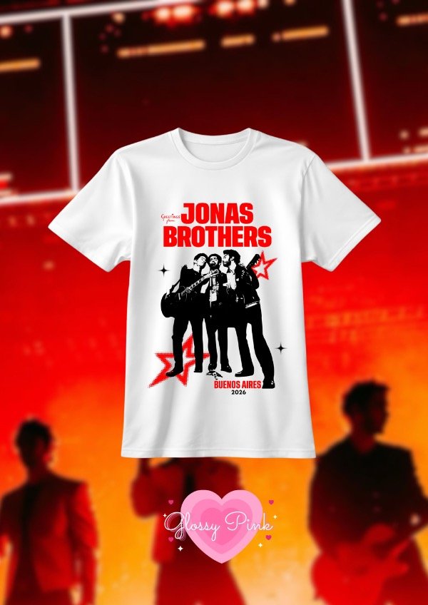 Producto - Remera detalles rojos JB Tour Argentina - DTF