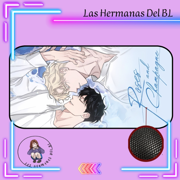 Producto - Mousepad XL Rosas y Champang A
