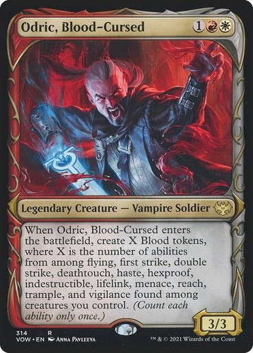 Producto - Odric, Blood-Cursed Showcase  Innistrad: Crimson Vow