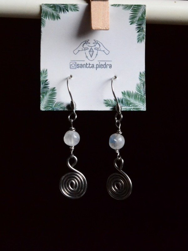 Producto - Aros espiral mini Luna