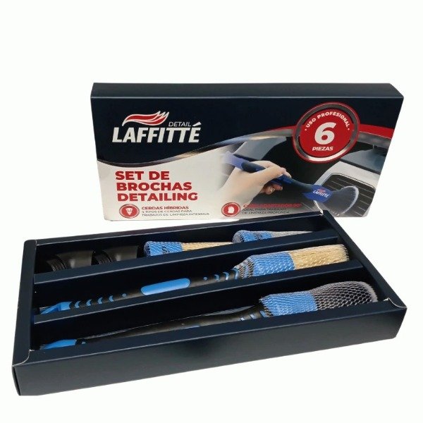 Producto - SET BROCHAS INTERCAMBIABLES USO PROFESIONAL - LAFFITTÉ - 0
