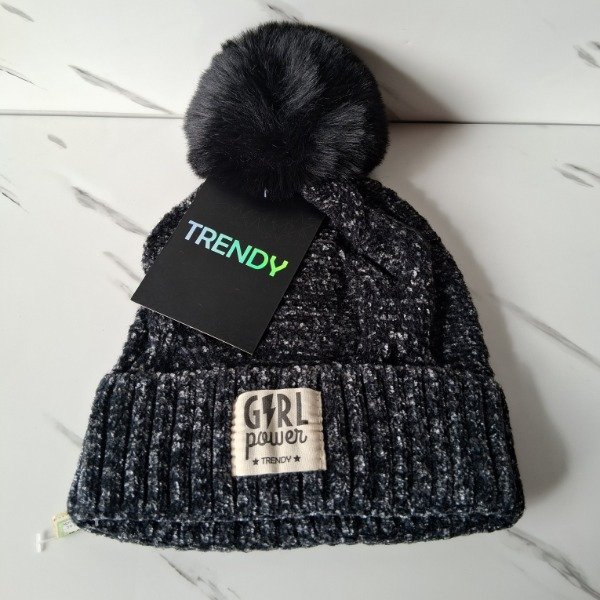 Producto - GORRO ADULTO TRENDY COLOR NEGRO JASPEADO