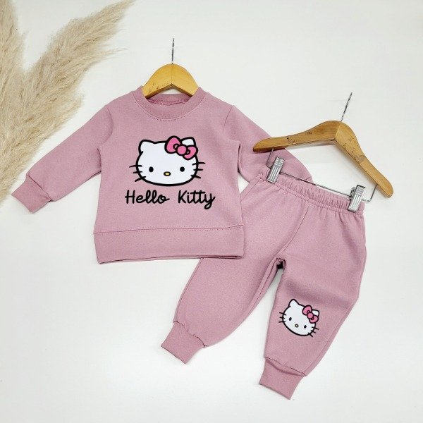 Producto - Conjunto frizado kitty rosa viejo