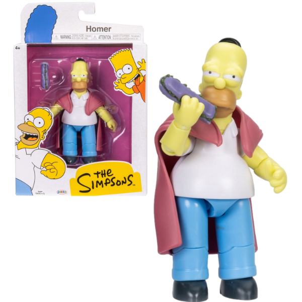 Producto - The Simpsons Homero Sick With Sandwich Jakks Pacific
