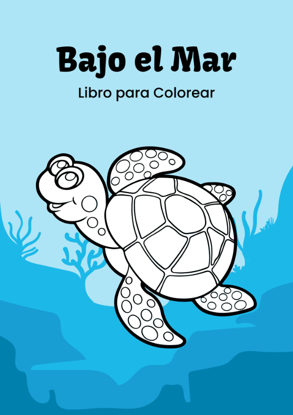 Producto - Bajo el mar - Dibujos para colorear