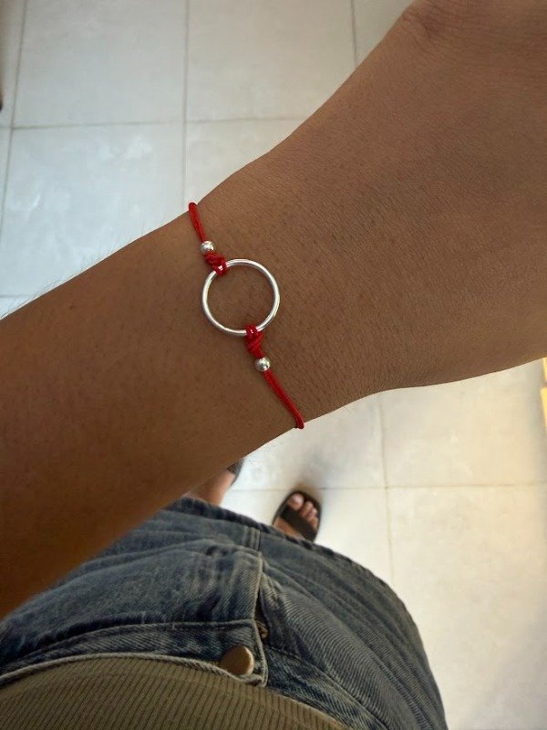 Producto - Hilo rojo + círculo infinito