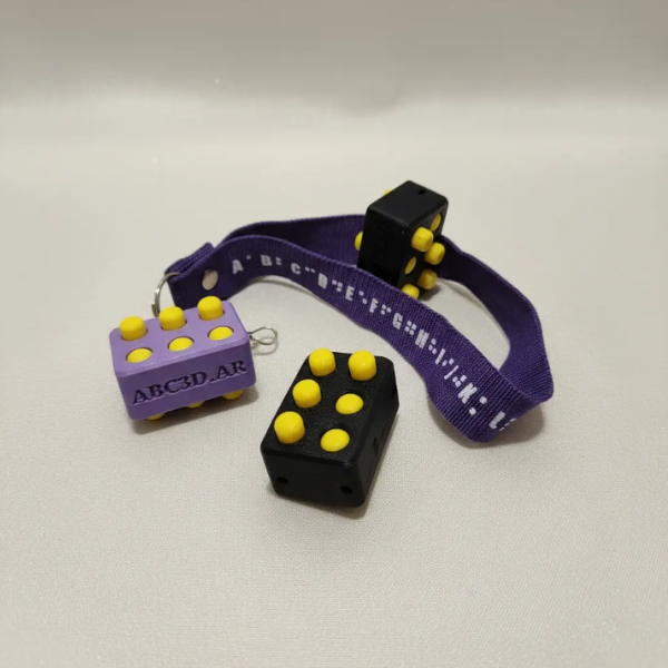 Producto - Llavero braille / Signo generador - 2