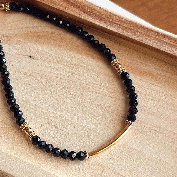 Producto - Collar Mística Arabi Negro