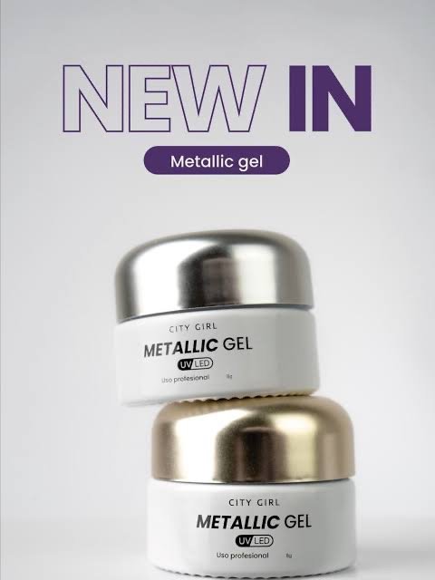 Producto - Gel paint metalico City Girl