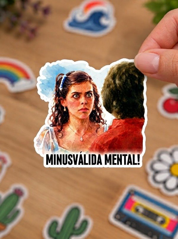 Producto - Stickers // Minusválida mental