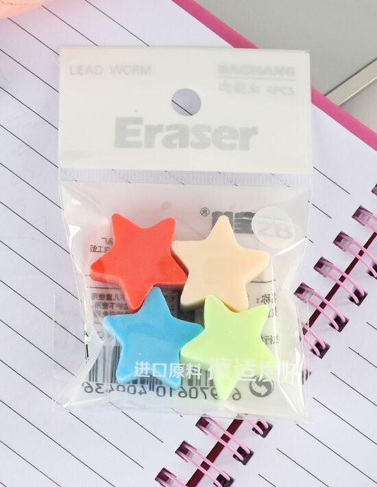 Producto - PACK GOMAS ESTRELLAS X 4