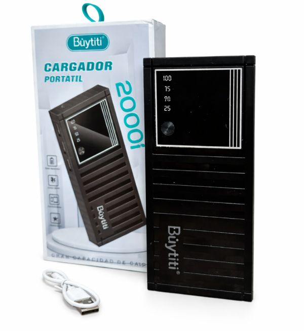 Producto - Power Bank 20.000 mAh PL92 con Linterna - 0