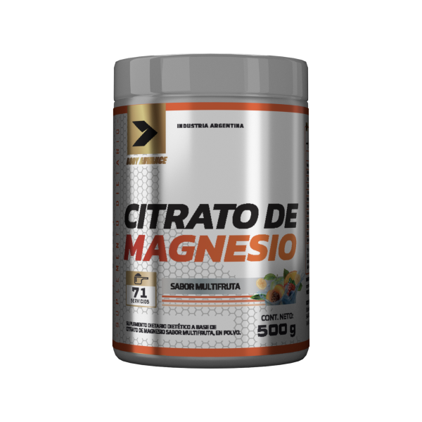 Producto - Citrato de Magnesio 500g - Body Advance - 0