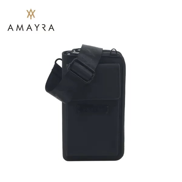 Producto - Bandolera portacelular Amayra negra 67-B947-1R