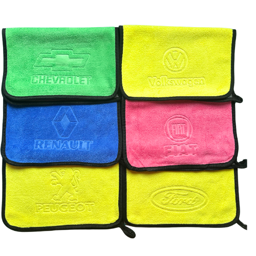 Producto - Microfibras Doble Cara - Con Logo Marcas 30x40cm