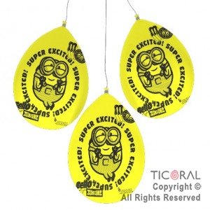Producto - GLOBO X15U MINIONS 9''