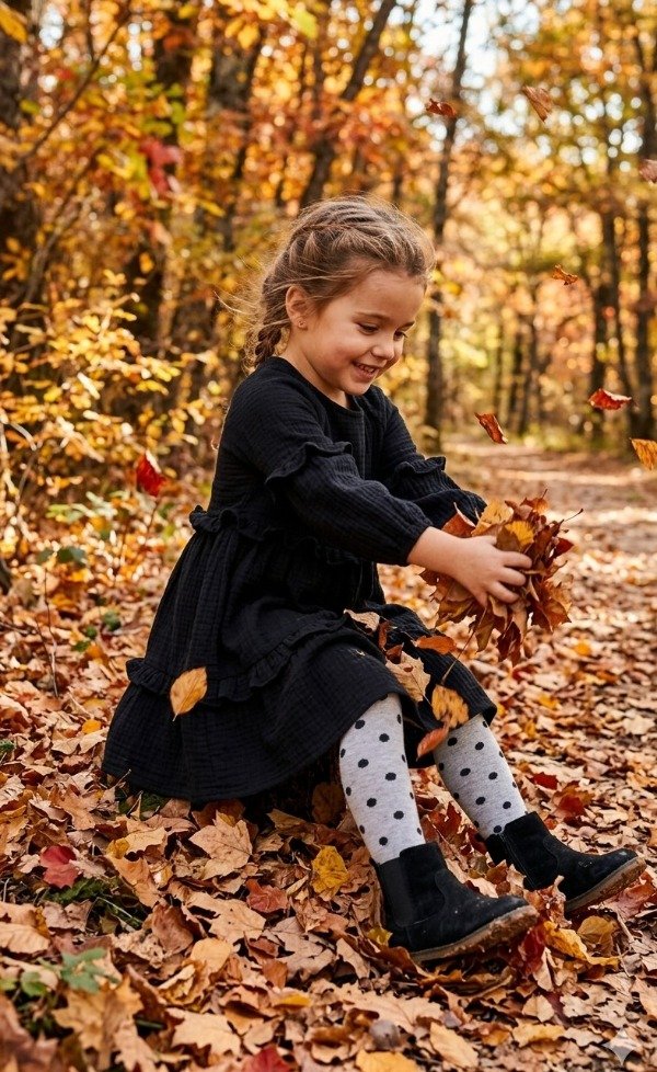 Producto - Vestido gasa JAZMÍN NEGRO