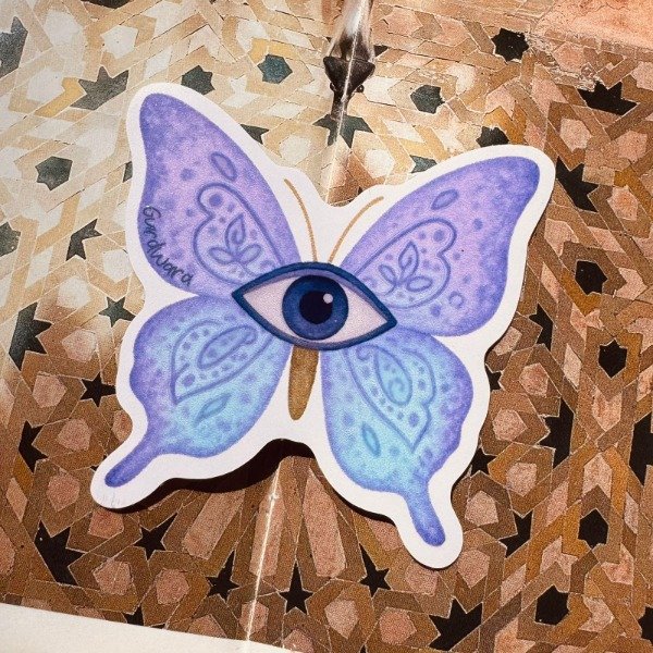 Producto - Sticker Mini Mariposa Relieve