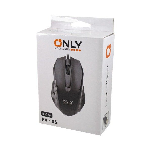 Producto - MOUSE CON CABLE MOD FV-55  ONLY