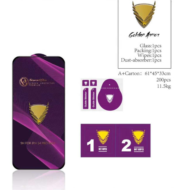 Producto - GOLDEN ARMOR - VIDRIO TEMPLADO - 1