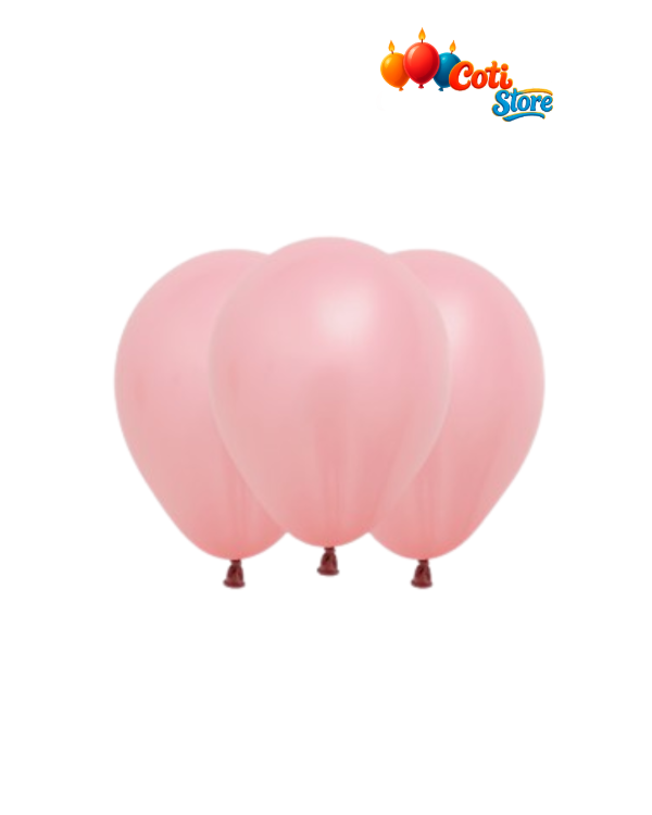 Producto - GLOBOS PAYASO 5" DECORADOR ROSA x 50 unidades