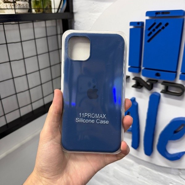 Producto - Silicone Case Azul Oscuro - iPhone 11 Pro Max