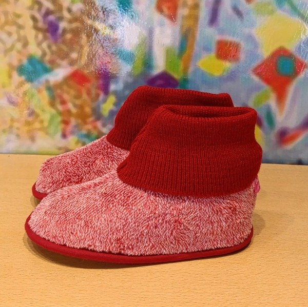 Producto - PANTUFLA BOTITA FLEX rojo/rosa/azul