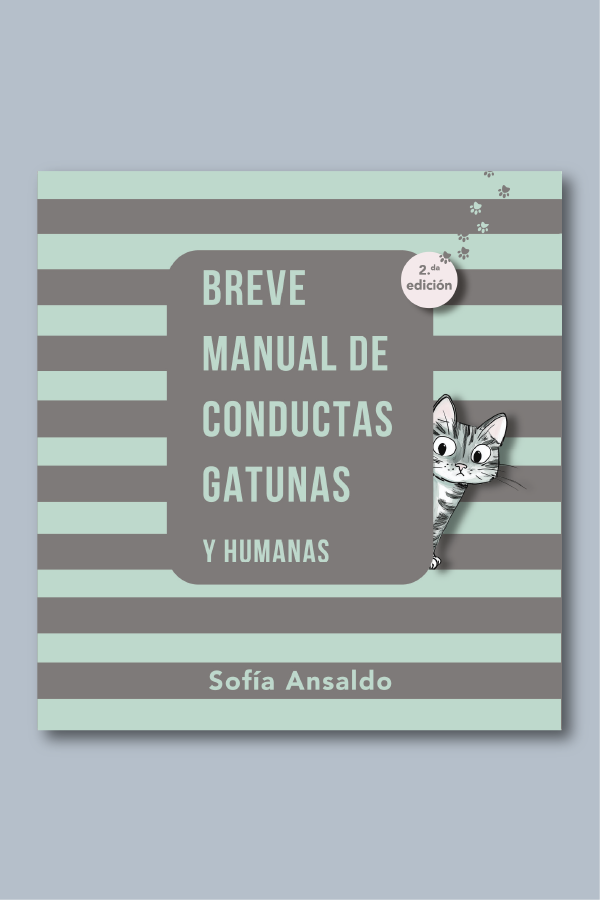 Producto - Breve manual de conductas gatunas y humanas - 2da edición - Sofía Ansaldo