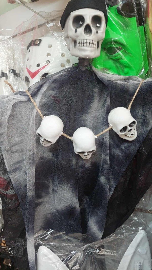 Producto - Esqueleto colgante con Luz y sonido