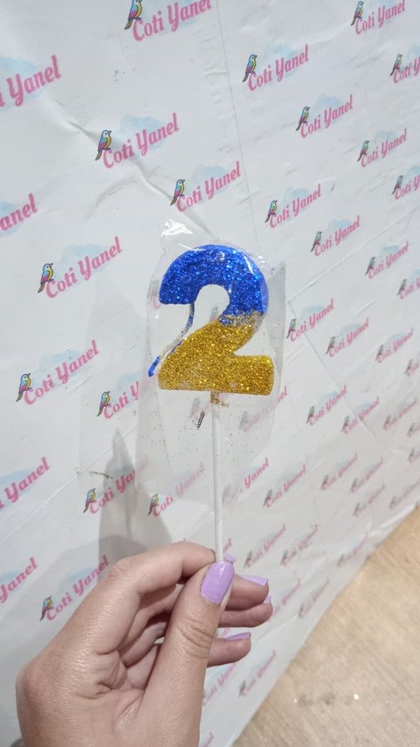 Producto - Velas de numeros - 18