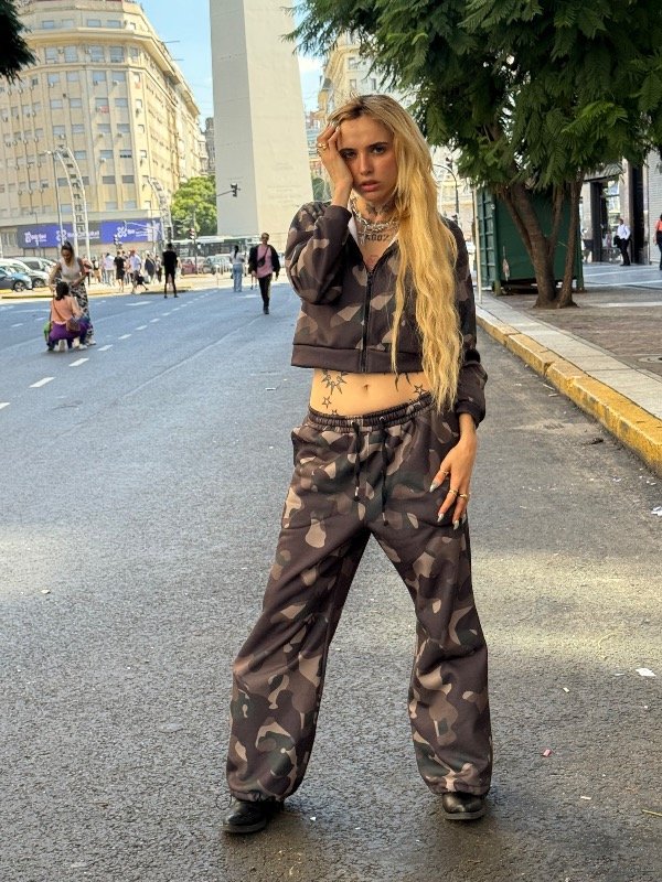 Producto - Pantalon Camuflado verde