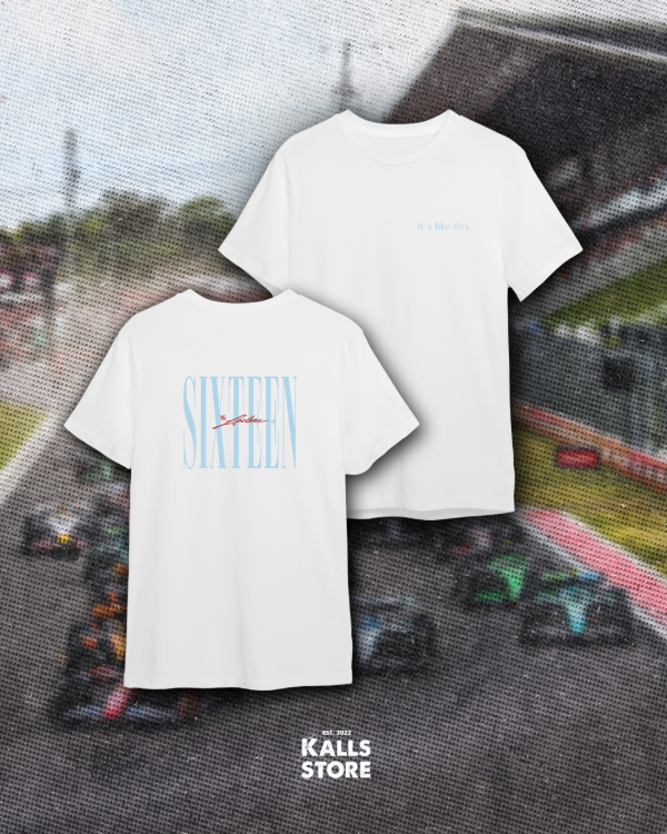 Producto - Remera Charles Leclerc #sixteen