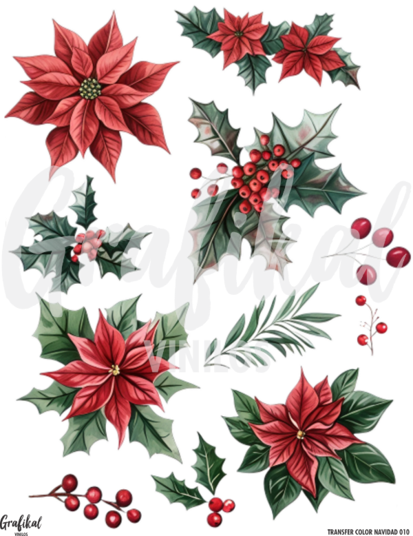 Producto - Transfer Color Navidad 010