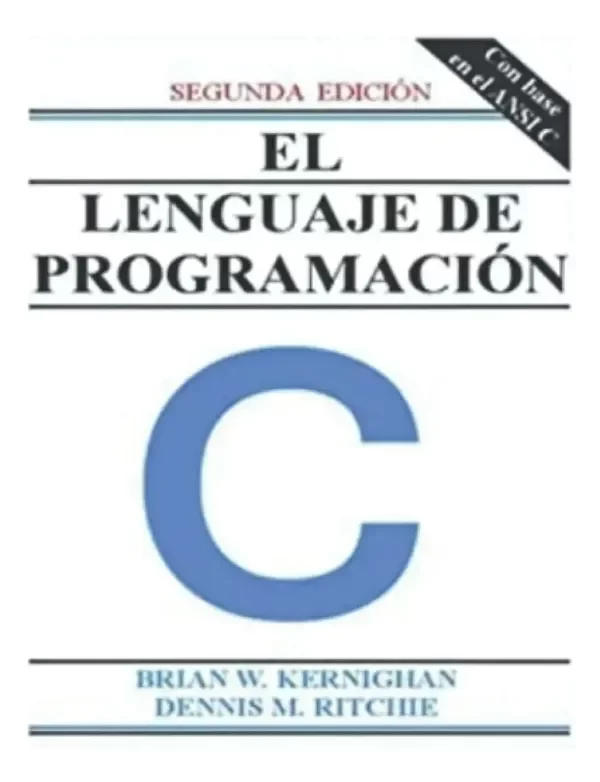 Producto - El lenguaje de programación C - Brian W. Kernighan